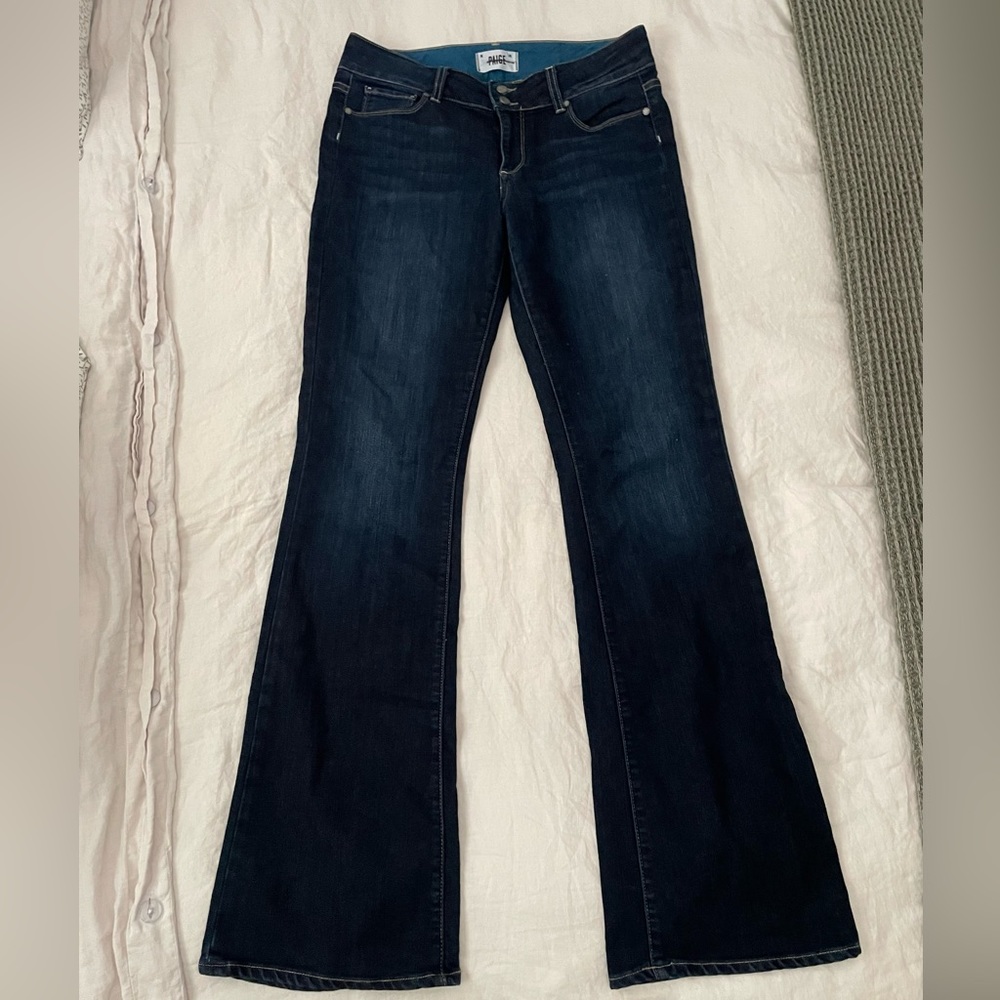Dark denim Paige jeans. Size 30